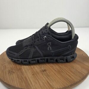 On Cloud Shoes Womens Size 6 Black Mesh CloudTec Running Sneakers Athletic